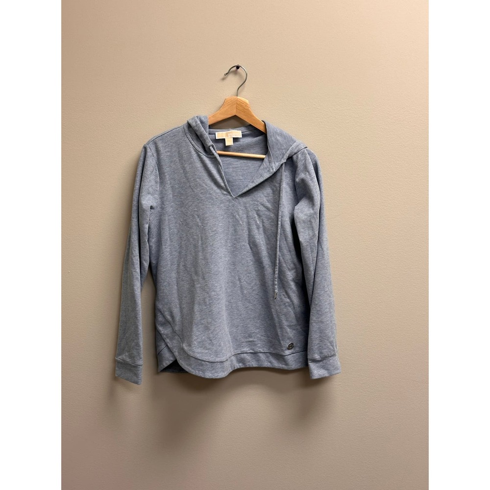 Michael Kors Womens‎ Athletic Hoodie Size Large Gray